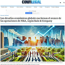 Los desafos econmicos globales no frenan el avance de las operaciones de M&A, segn Bain & Company